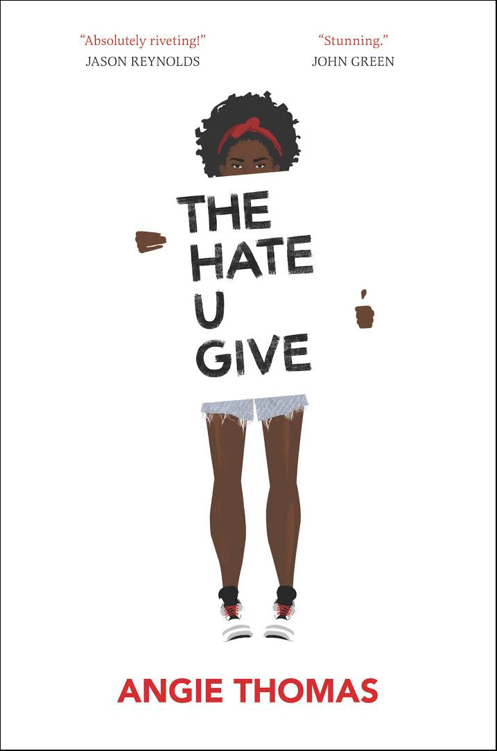 The Hate U Give Book Cover - design Jenna Stempell-Lobell