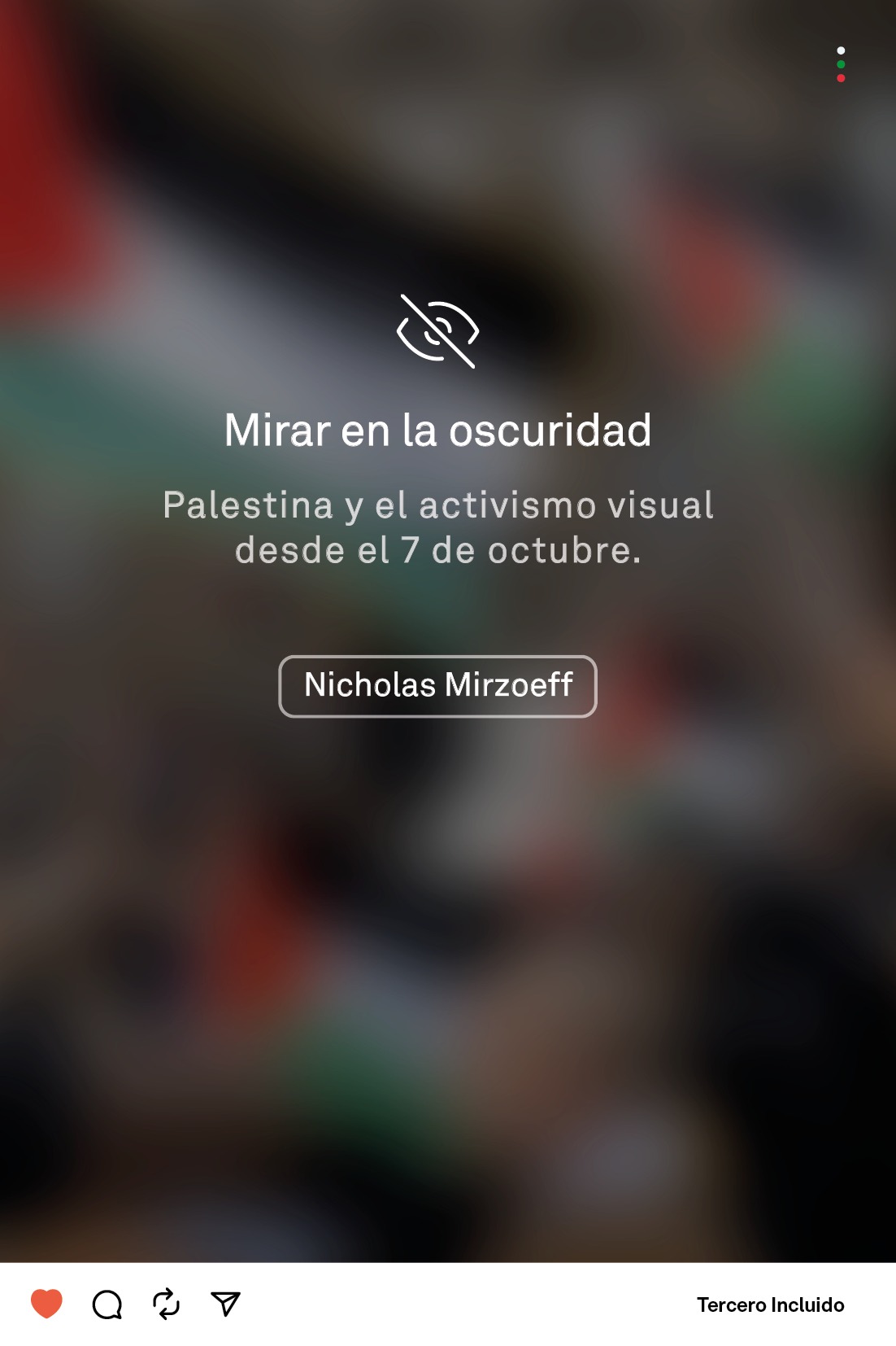 Mirar en la oscuridad