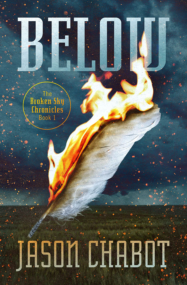 Below
