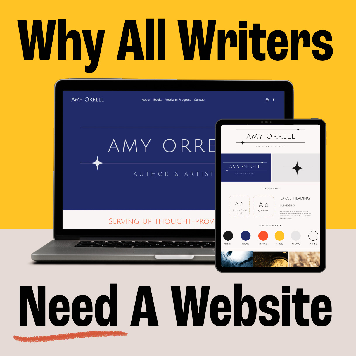 Let’s Talk About Why All Writers Need A Website